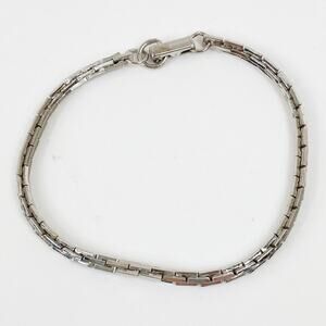 Sarah Coventry | Silvertone Link Bracelet
